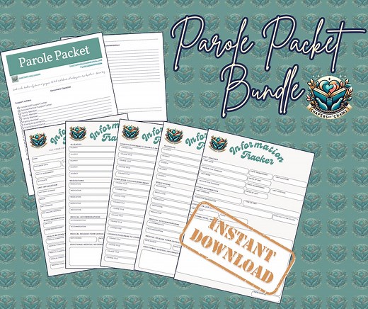 Parole Packet How-to Guide | Step-by-step Parole Preparation | Templates for Parole Success - Etsy