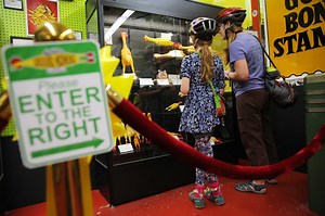 What's the history of the rubber chicken? Archie McPhee is glad you asked