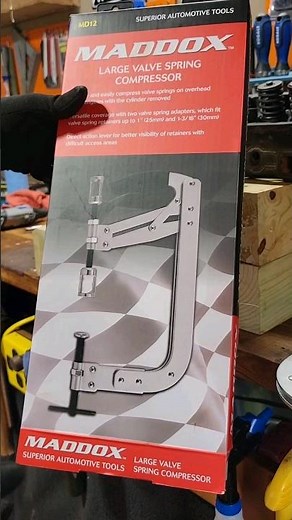 Maddox Valve Spring Compressor #harborfreight #toolreviews #budgetbuild #hardheadgarage