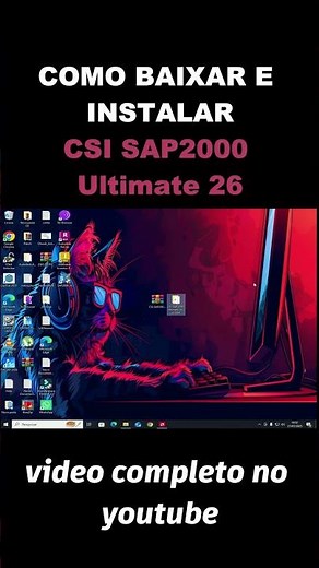 COMO BAIXAR E INSTALAR CSI SAP2000 Ultimate #sap2000