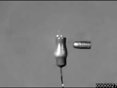 Bullet in flight
