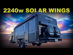 2025 - 2240w 'SOLAR WING' KEDRON® AT5 CARAVAN