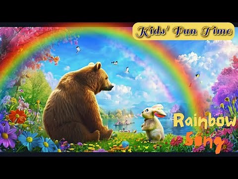 The Rainbow Song 🌈 | Kids Songs | Super Simple Song | Kids' Fun Time