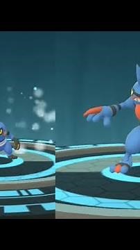 CROAGUNK evolution into TOXICROAK in Pokemon GO ! Trainer Ari