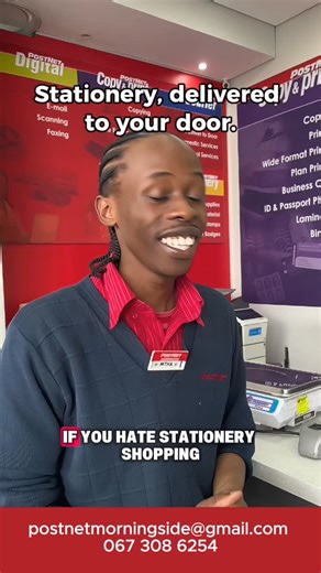 PostNet_Morningside on Instagram: "Back-to-school, but make it easy 😅📚✂️ Send us your child’s stationery list and we’ll help you get it sorted without the “5 stores for one glue stick” mission. We can print, pack and label your stationery so you’re ready for day 1. Delivery options: Delivery within a 10km radius of PostNet Morningside: R100 If you’re outside the area, we can send your stationery pack to your nearest PostNet for R109 (collection at that branch) To order, WhatsApp us using the Q