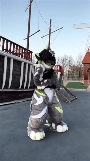 Dimension Workshop+ on Instagram: "#cosplay #furry #fursuit"