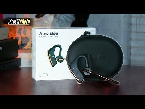 New Bee: M50 Handsfree Bluetooth Earpiece Headset With Noise-Cancelling Mic | Best Earpiece [REVIEW]