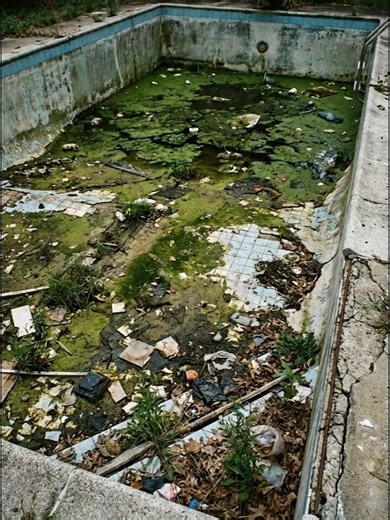 ABANDONED SWIMMING POOL #Shorts #YouTubeShorts #Viral #Trending #FYP #ExplorePage #MustWatch #satisfying #oddlysatisfying #satisfyingvideos #satisfyingcleans #asmr #BeforeAfter #cleanup #cleaning #deepcleaning #oddlysatisfyingvideo #cleanuptime