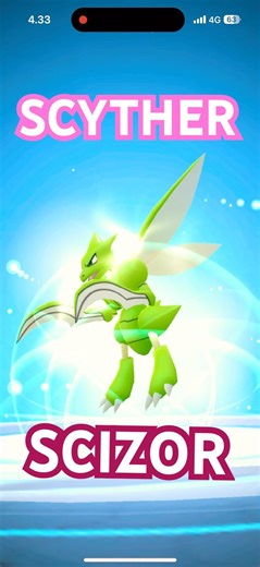 Pokemon GO | Scyther Evolve Scizor #pokemongo #pokemon #mobilegame #androit #iphone #gameplay #ios