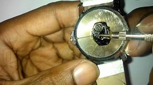 WRISTWATCH REPAIR: How to Remove and Replace Winder, Stem and Crown From a Watch