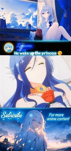 He wake up the princess 😘♥️ [AMV] 4k edit