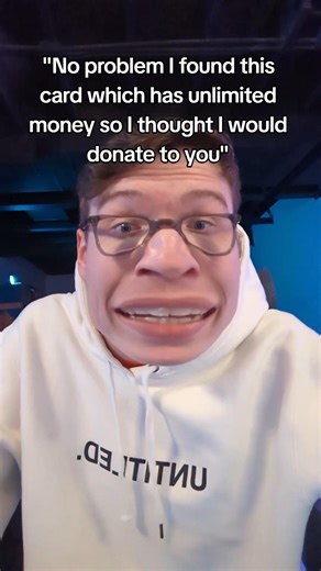 Viewer Thinks a Credit Card Has UNLIMITED Money...