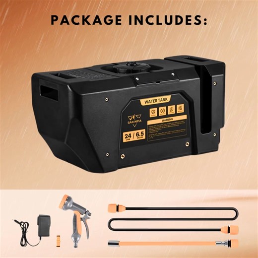 A portable, battery-operated water tank is a total game-changer for your outdoor adventures. Why It’s a Must-Have: Pressurized running water… anytime, anywhere! This means: ✅ Real Showers – No more sad sponge baths. Get a proper rinse. ✅ Easy Cleanup – Wash dishes and hands thoroughly. Stay clean, stay healthy. ✅ Gear Rinsing – Quickly clean muddy boots and equipment. ✅ Convenient Cooking – Easily fill pots or make coffee on the go. ✅ Emergency Supply – A reliable water source, always ready. It 
