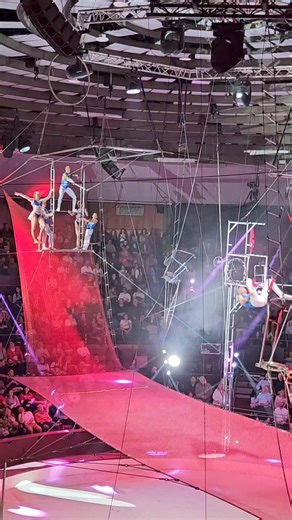 8.6K views · 148 reactions | Flying Weiss Junior group - flying trapeze act #circus #circusvideo | Circus video | Facebook