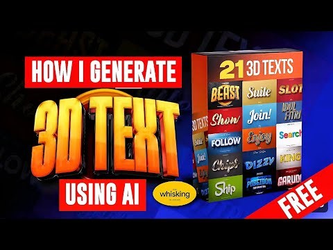 Use This Method To Edit any 3D Text Effect - Free 3D Text Effect | Free Download