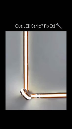 2026 on Instagram: "The post shares a quick DIY tutorial video showing how to repair a cut LED strip light by trimming the damaged end and reconnecting with a simple clip-on connector, debunking the myth that cuts render them unusable. Released on November 26, 2025, by Indonesian creator @dofar , it exploded to over 343,000 views and 674 likes in hours, sparking enthusiastic replies praising its ingenuity and usefulness for home projects. This hack promotes electronics upcycling, reducing e-wast