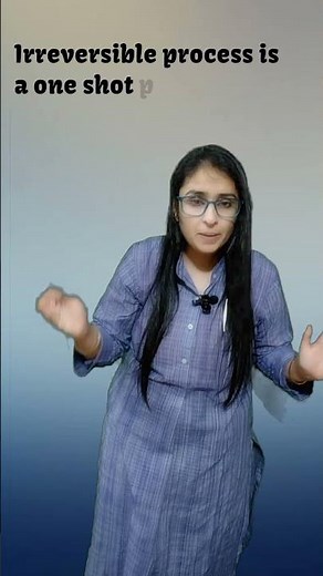 Reversible and irreversible process in thermodynamics #science #thermodynamics #shorts #cbse