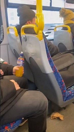 Man Caught Peeing On The Bus! 😱