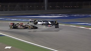The first night race in Bahrain was flippin' crazy 😱 | F1