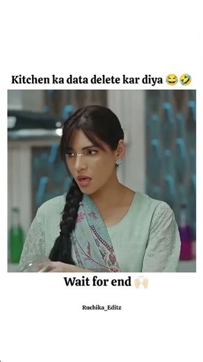 kitchen ka data delete kar diya 😂🤣 #judwaa #mayiri #ainaasif