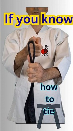 learn to tie your karate belt by yourself| DIY#martialarts #karatetechnique#karatetime #karatebelts