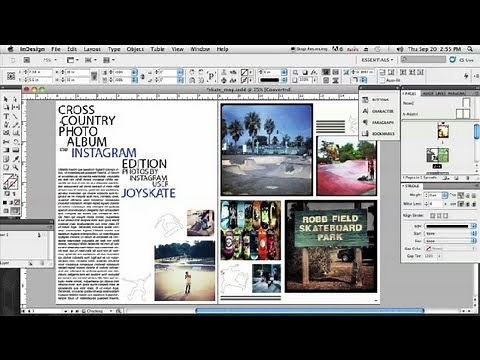 How to Rasterize in InDesign : InDesign & Graphics