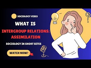Assimilation: What are Patterns of Intergroup Relations?| Intro to Sociology | Race & Ethnicity |