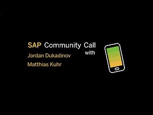 January 12th SAP Cloud SDK update call | SAP Community Call