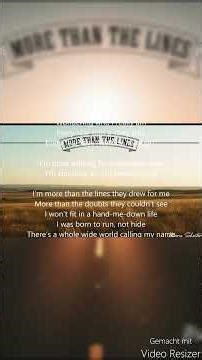 ✨ More Than the Lines ✨ | Empowering Modern Country Pop Anthem 🌅🎶