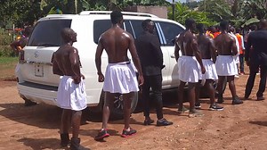 2.9K views · 103 reactions | Eddy Kenzo set to make a big announcement. Meanwhile these are his bouncers wearing skirts. | SQOOP | Facebook
