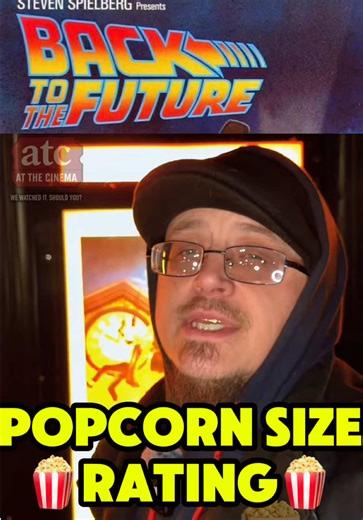 🍿 Back to the Future - Popcorn Size Rating 🎬🍿 Our Popcorn Size Rating System: We rate every movie in 4 categories — Story, Performance, Theatrics, and Experience. Each one adds scoops (0,0.5,1) toward the final size: No Popcorn (0) · Kid (½) · Small (1) · Overflowing Small (1½) · Medium (2) · Overflowing Medium (2½) · Large (3) · Overflowing Large (3½) · Bucket (4) 👉 Full review is live now — link in bio! #MovieRating #backtothefuture #QuickReview #TheRegularDudeReviewShow #AtTheCinema