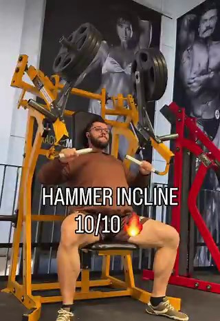 Some engineers came up with a fix for the plate-loaded Hammer Strength Incline Chest Press that so many of you guys useThis is actually very ingenious as it improves the machine BY A LOT