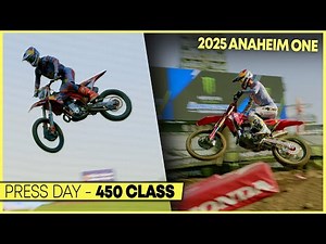 2025 Anaheim One Supercross | RAW Press Day - 450 Class