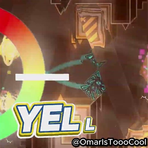 Color Wheel Trend in Geometry Dash 🔥🔥 #fyp #edit #geometrydash