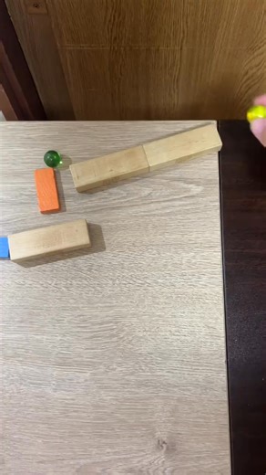 Marble chain reaction on a table #marblerun #asmr #rubegoldbergmachine #dominos #ピタゴラスイッチ | Trickshort & Marble Run