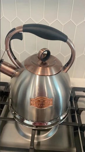 3 Quart Whistling Tea Kettle Review: Pretty and Functional?