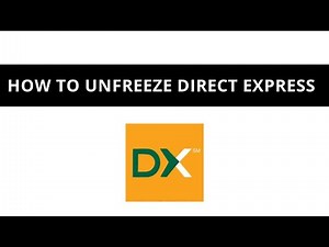 How to unfreeze Direct Express account