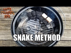 Snake Method on the WEBER Jumbo Joe | Plus Dalmatian Ribs