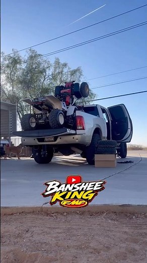 Loading My Banshees Solo Like a Savage 💪🔥 #YamahaBanshee #BansheeLife #ATVLife