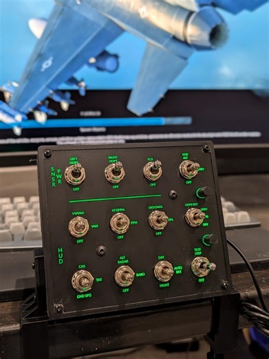 Customizable 12-position Sim Control Panel - Etsy Canada