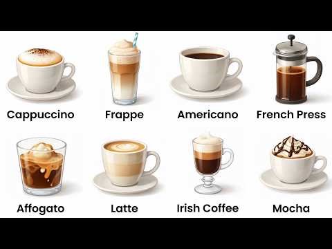 Every Coffee Explained in 8 Minutes
