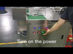 Tutorial video of Automatic Cellophane Over Wrapping Packing Machine
