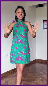 Learn how to make the pattern for this sleeveless halter dress👉 #LisseteOchoa #HauteCoutureAddicts