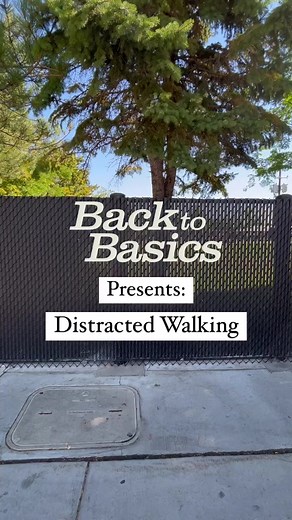 Should you walk distracted? NO.Don’t do anything that makes it difficult to focus on your surroundings. Keep your eyes on the sidewalk ahead, and listen closely. It’s the safest way to enjoy your walk 🚶‍♀️. #ZeroFatalities #BacktoBasics #utahdriving #utah #udot #pedestrian | Utah Department of Public Safety