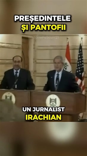 George W. Bush with shoes! #history #georgebush