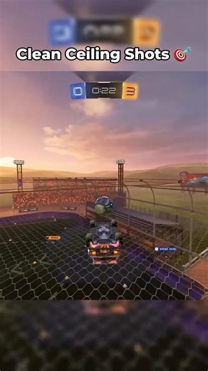CLEAN Ceiling Shots You'll See Today 🚗💨 #rocketleague #shorts