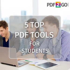 Check out these 5 FREE online tools & get your studies done faster! #PDF2Go | Pdf2go