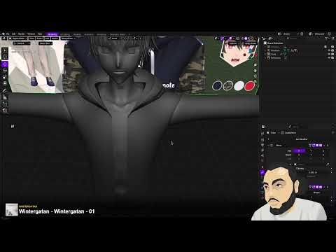 Some chill 3D modeling session