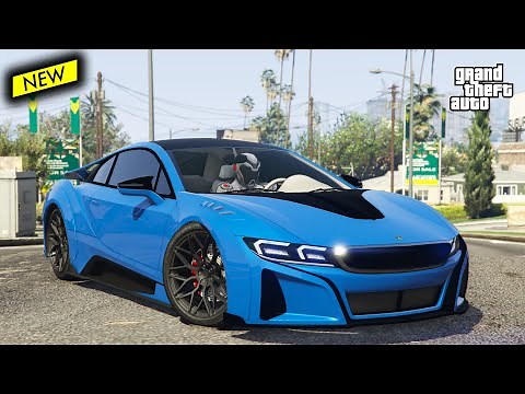 Niobe NEW DLC CAR in GTA 5 Online | Ubermacht Niobe Best Customization & Review | BMW i8