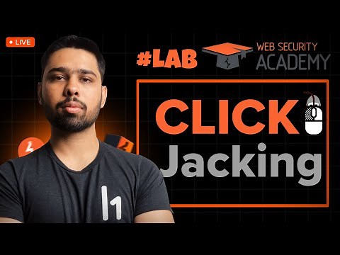 [LIVE] Clickjacking - PortSwigger Labs